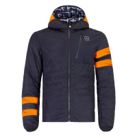 Куртка-виндстоппер One More 461 Man Micro Eco-Down Jacket marinaio/orangina/silver 0U461ZG-3EUX