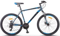 Велосипед Stels Navigator-500 MD 26" V040 серый-синий (2019)