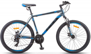 Велосипед Stels Navigator-500 MD 26&quot; V040 серый-синий (2019) 