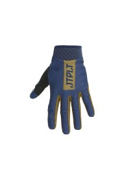 Перчатки Jetpilot Matrix Pro Super Lite Glove Full Finger Navy/Gold (2019)