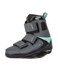 Крепления для вейкборда O'Brien GTX Grey/Aqua (2018)