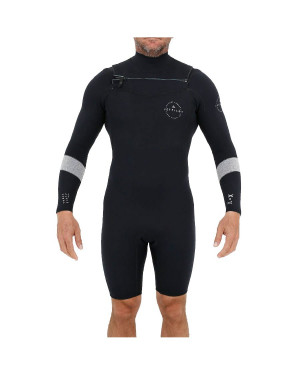 Гидрокостюм мужской короткий длинный рукав Jetpilot X1 GBS 2/2mm L/S Springsuit Grey Heather_O 2003604 (2020) 