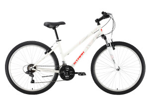 Велосипед Stark Luna 26.1 V белый/красный Рама: 14.5&quot; (2022) 