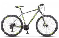 Велосипед Stels Navigator 930 D V010 29" антрацитовый/черный/лайм (2021)