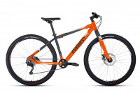 Велосипед Forward Everest 29 оранжевый/серый матовый рама: 17" (2021)