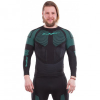 Термофутболка Dragonfly DF 3DThermo green с длинным рукавом