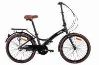 Велосипед Bear Bike Copenhagen 24 черный (2021)
