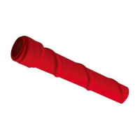 Ручка на клюшку ХОРС со структурой изоленты JR красная