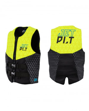 Спасательный жилет неопрен детский для гидроцикла Jetpilot RX Youth Neo Vest ISO 50N Black/Yellow S21 (210540) 