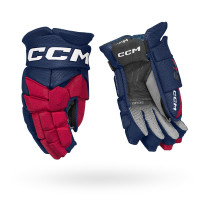 Перчатки CCM JetSpeed FT8 JR navy/red/white