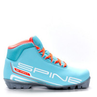 Лыжные ботинки Spine SNS Smart Lady (457/6M) (бирюзовый/белый) (2022)