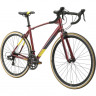 Велосипед Stark Peloton 700.1 D темно-красный/никель рама: 18" (2023) - Велосипед Stark Peloton 700.1 D темно-красный/никель рама: 18" (2023)