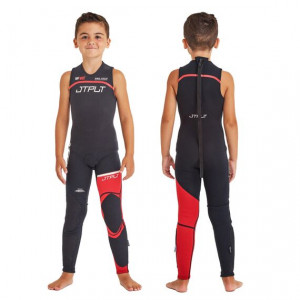 Гидрокостюм детский длинный без рукавов Jetpilot RX Youth Race John black/red S25 (250120) 