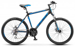 Велосипед Stels Navigator-650 MD 26&quot; V030 черный/синий (2018) 