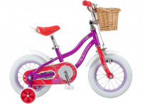 Велосипед Schwinn ELM 12" фиолетовый/белый (2022)