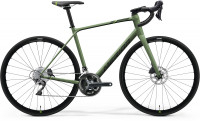 Велосипед Merida Scultura Endurance 300 28" SilkFogGreen/Green-Silver Рама: 3S (2022)