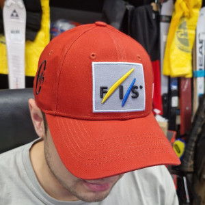 Кепка Conte of Florence FIS красная/серая 