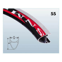 Обод двойной TBS SA19A 27,5x1.75-1.95, CNC 36H