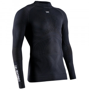 Термофутболка X-Bionic Energy Accumulator 4.0 Shirt Turtle Neck LG opal black/arctic white 