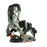 Крепления для сноуборда Nidecker Flow Fuse khaki (2026)