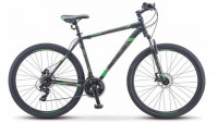 Велосипед Stels Navigator-900 D 29" F010 черный/зеленый (2020)
