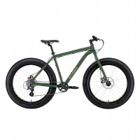 Велосипед Stark'26 Fat 26.2 D миртовый матовый/бежевый рама: L (19") (2026)