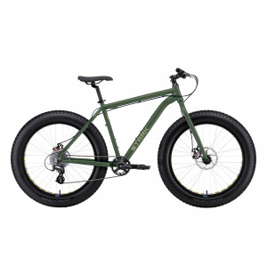 Велосипед Stark'26 Fat 26.2 D миртовый матовый/бежевый рама: L (19") (2026) 