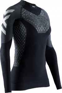 Футболка для бега X-Bionic The Twyce 4.0 G2 Run LG SL Women Opal Black/Arctic White (2021)