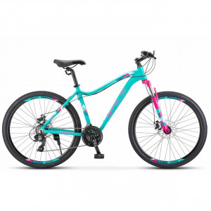 Велосипед Stels Miss-7500 MD 27.5&quot; V010 (м) мятный матовый рама: 16&quot; (2025) 