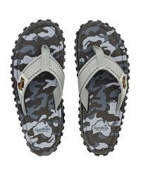 Шлепки унисекс Gumbies Flip-Flops GREY CAMOUFLAGE (G/IS/GCAM) (2020)