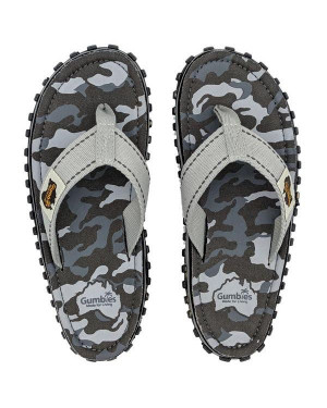 Шлепки унисекс Gumbies Flip-Flops GREY CAMOUFLAGE (G/IS/GCAM) (2020) 