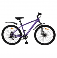 Велосипед Avenger A271D 27.5" фиолетовый металлик/белый рама: 17" (2026)