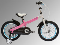 Велосипед Royal Baby Buttons Alloy 14" розовый (2021)