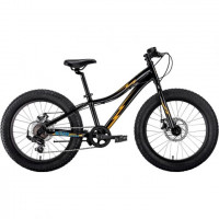 Велосипед Forward Bizon Micro 20 D FR черный/желтый рама: 11" (2023)