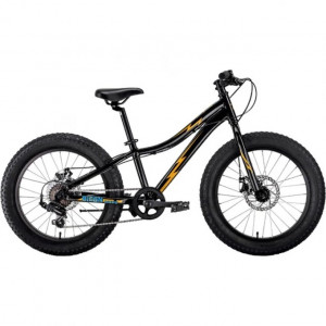 Велосипед Forward Bizon Micro 20 D FR черный/желтый рама: 11&quot; (2023) 