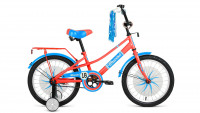 Велосипед Forward AZURE 18 коралловый\голубой (2021)