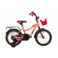 Велосипед Novatrack Wind Girl 14" Girl коралловый (2022)