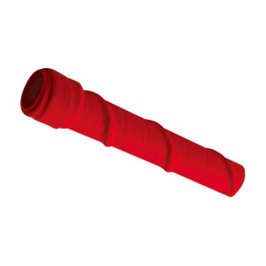Ручка на клюшку ХОРС со структурой плетенка SR красная 