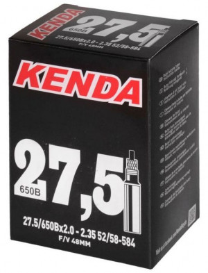 Велокамера 27.5" Kenda 2.00-2.35 52/58-584 Sport 48мм (5-511265) 
