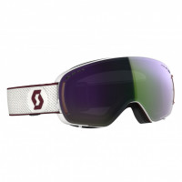 Маска горнолыжная Scott LCG Compact white/merlot red фильтр enhancer green chrome