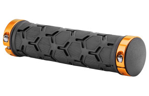 Грипсы Stels XH-G181BL 130 мм черные/золотистые 