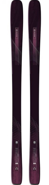 Горные лыжи Salomon N Stance W 84 Black/Bordeau (2022)