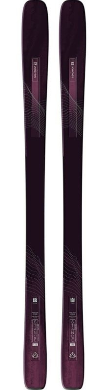 Горные лыжи Salomon N Stance W 84 Black/Bordeau (2022) 