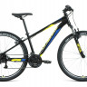 Велосипед Forward Apache 27.5 1.2 черный/желтый рама 19" (2022) - Велосипед Forward Apache 27.5 1.2 черный/желтый рама 19" (2022)