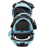 Крепления для сноуборда Nidecker Supermatic Escape Cyan (2025) - Крепления для сноуборда Nidecker Supermatic Escape Cyan (2025)