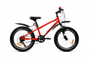 Велосипед Forward Unit 20 2.0 красный/черный (2022) 
