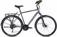 Велосипед Stinger Horizont Pro 28" серый (2021)