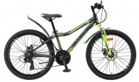 Велосипед Stels Navigator-450 MD 24" V020 black/green (2019)