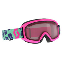 Маска Scott Junior Witty Goggle mint green/neon pink/enhancer