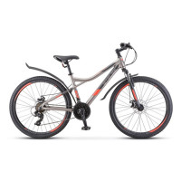 Велосипед Stels Navigator-610 MD 26" V050 (м) черный/красный рама: 16" (2025)